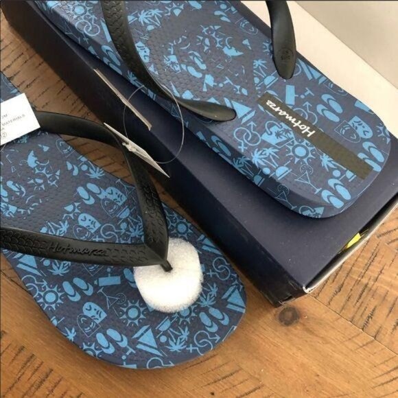 Men’s Beach Flip Flops, 12 NIB - Picture 6 of 8